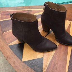 Dark Brown Lucky Brand Adalan Boots